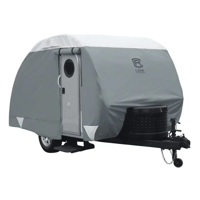 80-298-163101-RT – CLASSIC ACC Micro Trailer Cover, For Receiver Hitch Trailer Fits 10 Foot To 12 Foot Length Trailer...